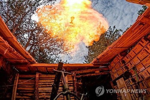 러시아군 박격포