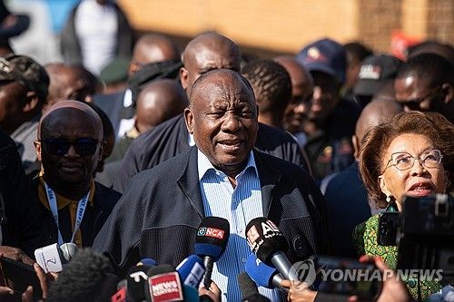 시릴 라마포사 남아공 대통령