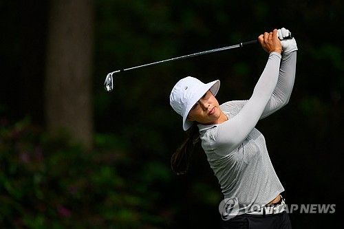 양희영의 2라운드 경기 모습