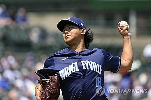 시카고 컵스 투수 이마나가 쇼타