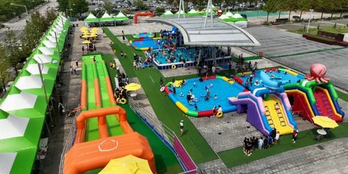 전주월드컵경기장 물놀이장