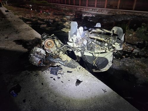 대구서 음주운전 사고로 추락한 승용차