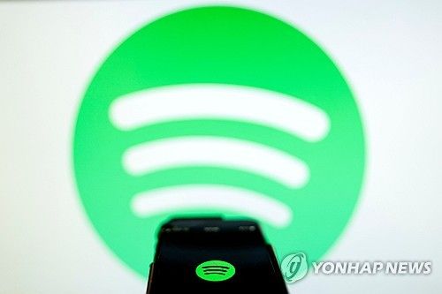 음원 스트리밍 플랫폼 스포티파이 로고