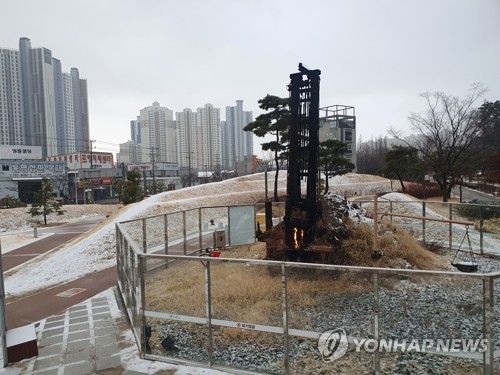 눈이 와도 타오르는 불길