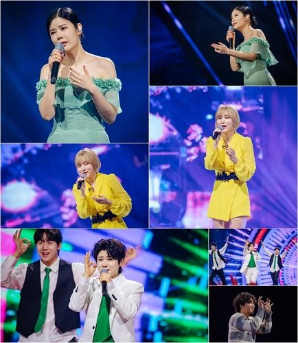 MBN '한일가왕전' 방송 화면