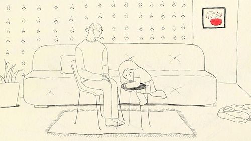 애니메이션 '가여운 남자' 속 한 장면