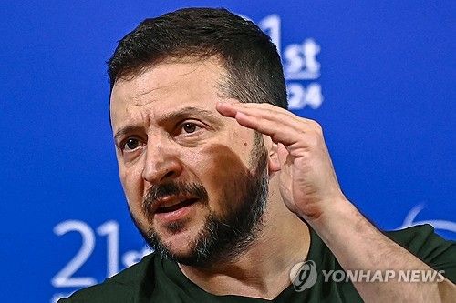 볼로디미르 젤렌스키 우크라이나 대통령