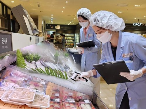 롯데백화점의 하절기 식품 위생 관리