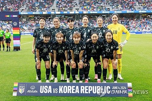 미국과의 2차전에 나선 한국 선발진