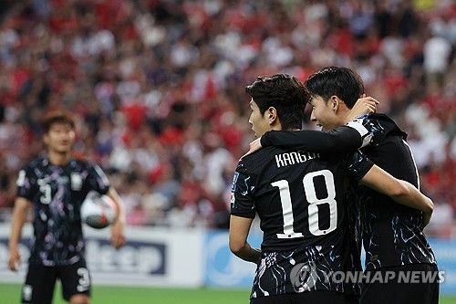 후반 손흥민 골