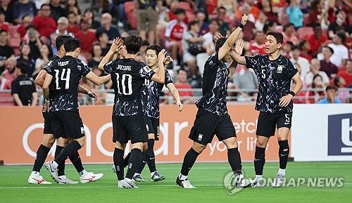 A매치 데뷔골 넣은 주민규