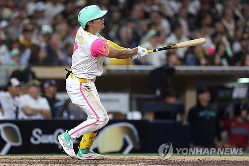 김하성, 9일 만에 시즌 8호 홈런 작렬