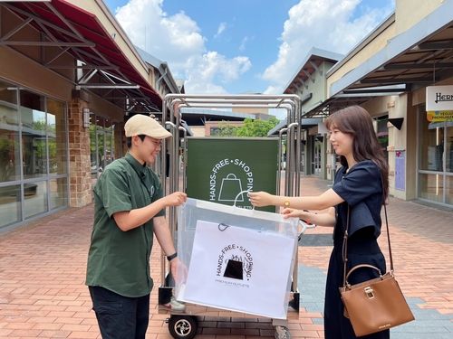 신세계여주아울렛, '핸즈프리 쇼핑' 서비스