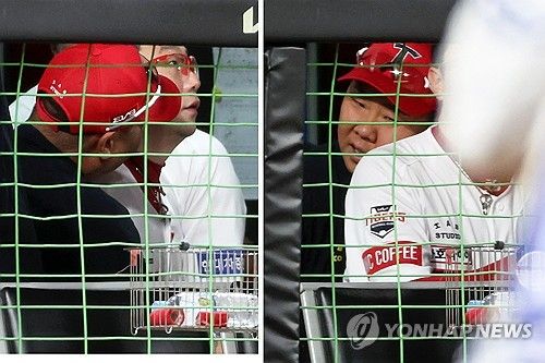 이범호 감독, 조기 강판시킨 양현종 위로