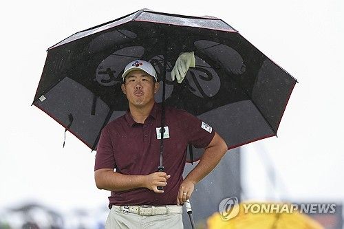 안병훈의 3라운드 경기 모습