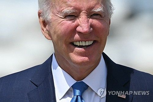 사퇴 발표후 처음 기자들을 만난 조 바이든 대통령