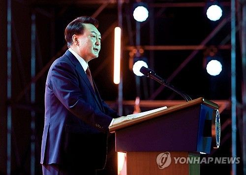 윤석열 대통령, 국민의힘 전당대회 축사