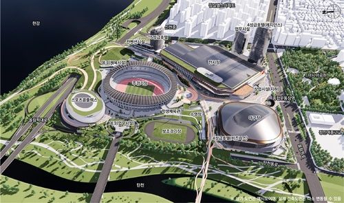 잠실 스포츠·MICE 복합공간 조성사업안 조감도