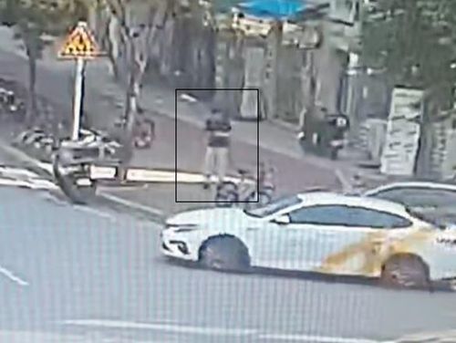 CCTV에 잡힌 A씨의 모습