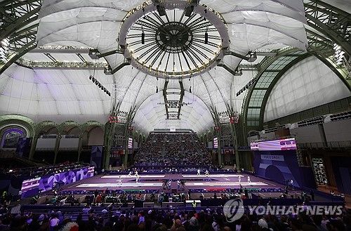 그랑 팔레에서 올림픽을