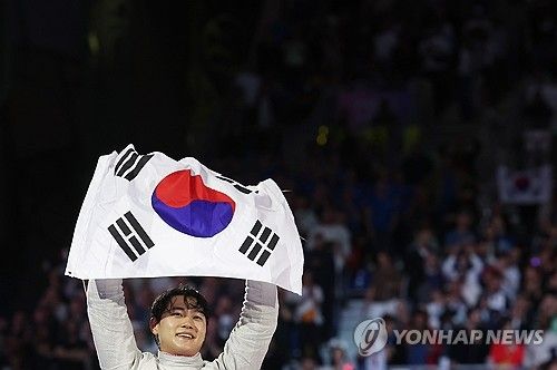 대한민국 첫 금, 오상욱