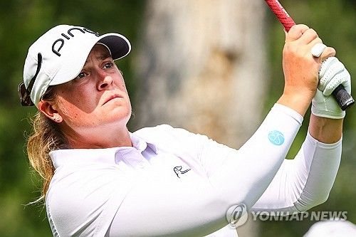 로런 코글린의 3라운드 경기 모습