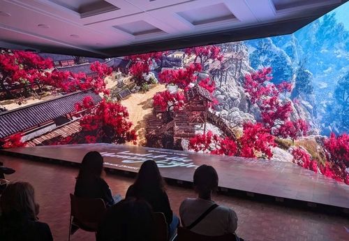 '아침의 나라' 미디어월