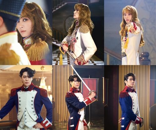 뮤지컬 '베르사유의 장미' 캐릭터 사진