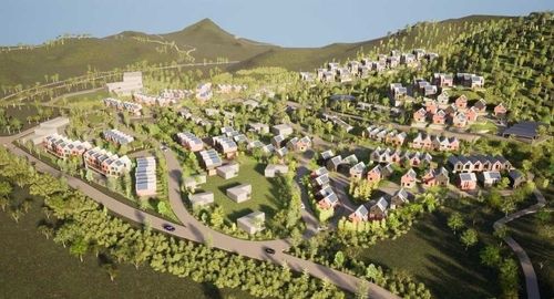 금산 아토피 치유마을 조감도