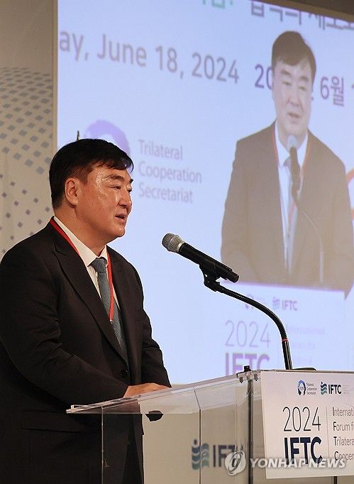 축사하는 싱하이밍 주한중국대사