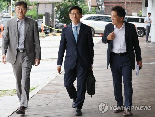 김문수 후보자, 출근