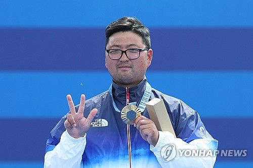 김우진의 금메달로 한국 양궁 모든 종목 석권