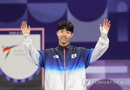 박태준, 한국 남자 태권도 16년 만의 금메달