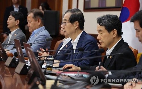 발언하는 한덕수 국무총리