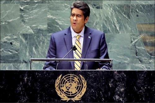 수랭걸 휩스 팔라우 대통령 