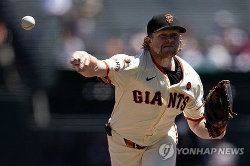 2024시즌 MLB 최다 이닝을 기록 중인 샌프란시스코 로건 웹