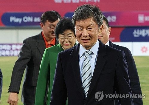 정몽규 대한축구협회 회장