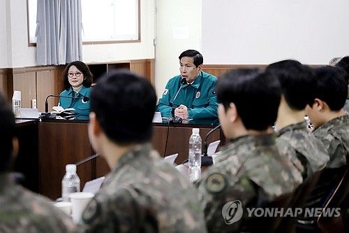 김선호 차관, 육군 75보병사단 동원훈련장 방문