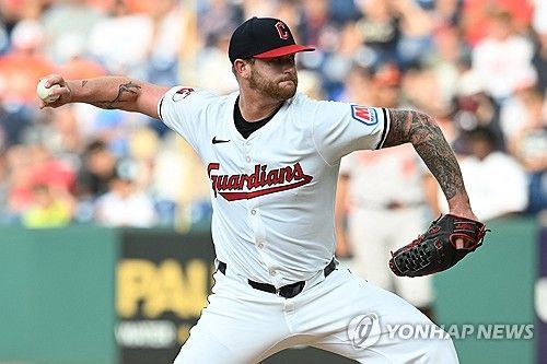 클리블랜드 가디언스 선발 투수 벤 라이블리