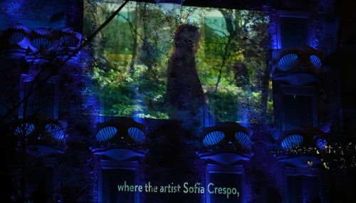 소피아 크레스포의 카사 바트요 프로젝션 매핑