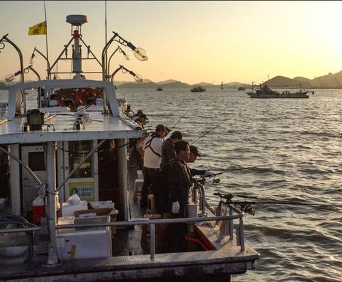 선상 갈치 낚시