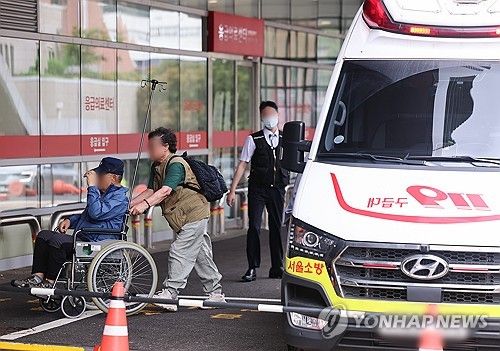 서울 시내 한 대형병원 응급실