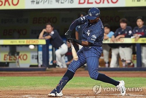 삼성 디아즈 '걸렸다'