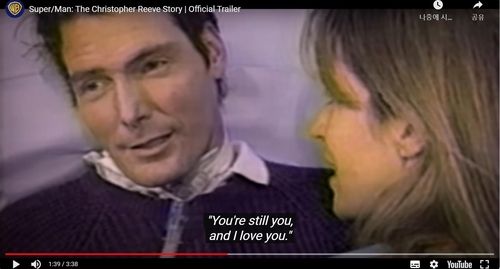 '슈퍼/맨: 더 크리스토퍼 리브 스토리' 예고편 중 한 장면 