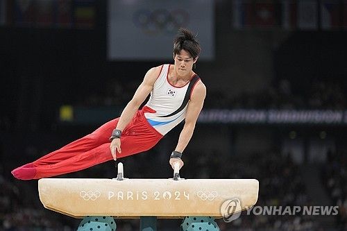 파리 올림픽 기계체조 남자 안마 결선에 