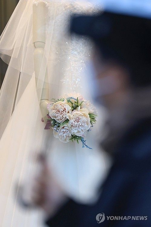 웨딩드레스 [사진/신현우 기자]