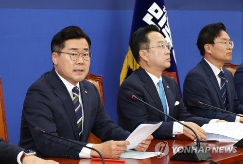 박찬대 원내대표, 취임 100일 기자간담회서 발언