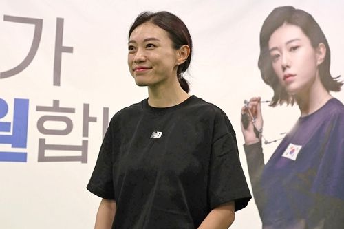 밝은 표정의 김예지