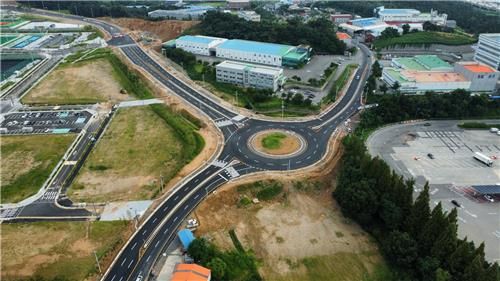 부분 개통 구간 모습