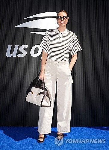 9월 초 US오픈 테니스 대회장을 찾은 샤라포바